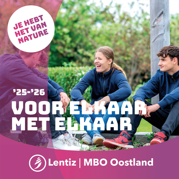 voorkant brochure Lentiz | MBO Oostland